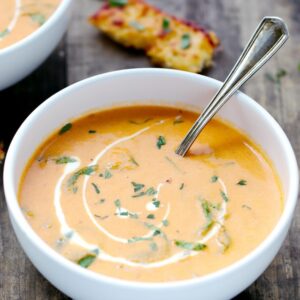 Tomato Spinach Soup